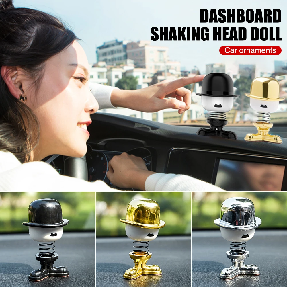 1PCS Car Ornaments Cute Shaking Head Doll Interior Dashboard Decoration Bobble Head Ornaments Auto Decoraction Accessories
1PCS Car Ornaments Cute Shaking Head Doll Interior Dashboard Decoration Bobble Head Ornaments Auto Decoraction Accessories