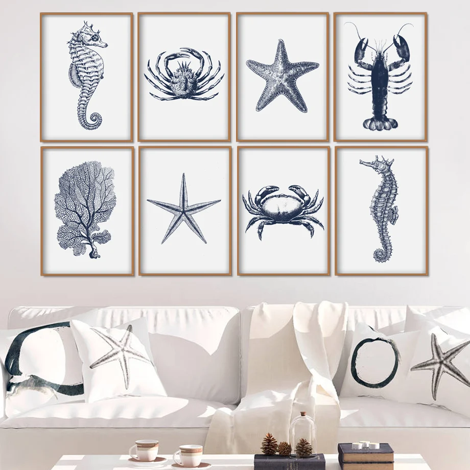 Fossil Prawn Spider Starfish Tree Vintage Wall Art Canvas Painting Nordic Posters And Print Wall Pictures For Living Room Decor
Fossil Prawn Spider Starfish Tree Vintage Wall Art Canvas Painting Nordic Posters And Print Wall Pictures For Living Room Decor