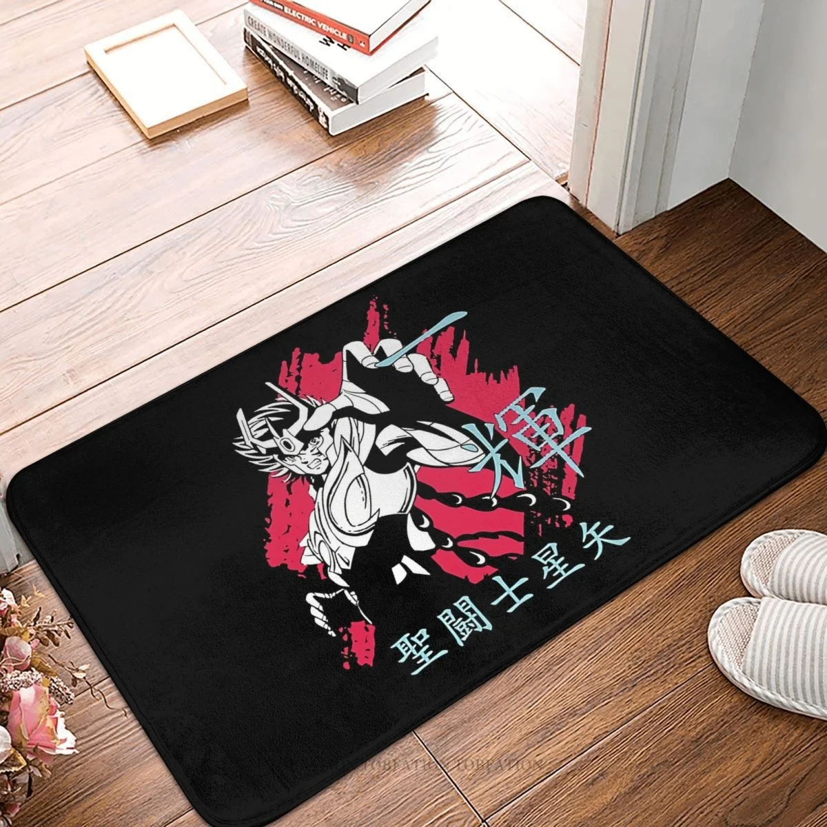 

Аниме Saint Seiya Shiryu, нескользящий коврик для двери Ikki, коврик для ванной и спальни, Молитвенный Ковер, Современный домашний декор