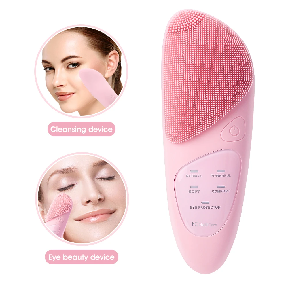 Electric Sonic Facial Cleansing Brushes Hot Compress Cleaner Deep Washing Face Massager Skin Care Home Use Beauty Brush Devices
Electric Sonic Facial Cleansing Brushes Hot Compress Cleaner Deep Washing Face Massager Skin Care Home Use Beauty Brush Devices