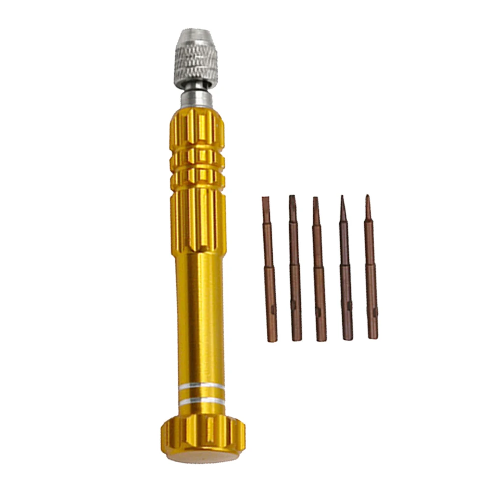 5 In 1 Screwdriver Screw Cell Repair Kit Mobile Watch Phone Tool Torx Set 5*screwdriver Replacement Core 1*screwdriver Grip
5 In 1 Screwdriver Screw Cell Repair Kit Mobile Watch Phone Tool Torx Set 5*screwdriver Replacement Core 1*screwdriver Grip