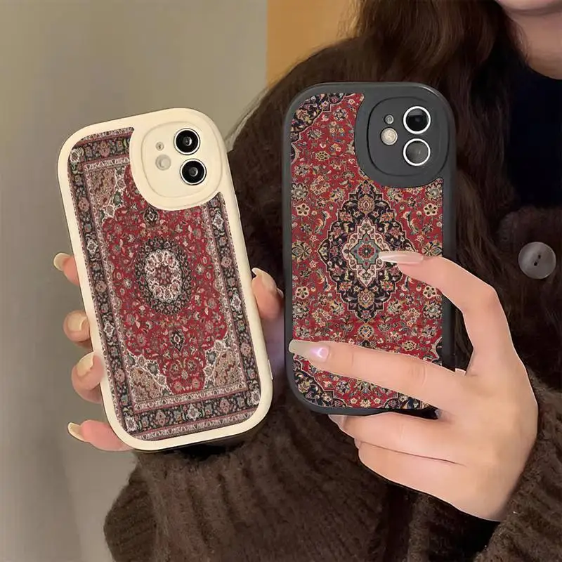 Persian Carpet Floral Pattern Hard Leather Phone Case for iPhone 13 12 Mini 11 14 Pro Max Xs X Xr 7 8 Plus 6 6s Se Cover
Persian Carpet Floral Pattern Hard Leather Phone Case for iPhone 13 12 Mini 11 14 Pro Max Xs X Xr 7 8 Plus 6 6s Se Cover
