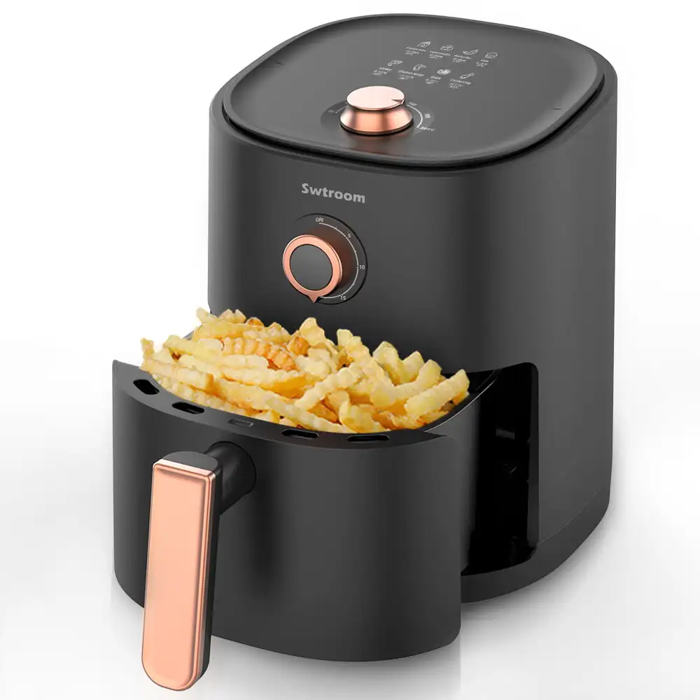 Фритюрница 3.7QT с сенсорным экраном, электрическая фритюрница 8 в 1 с антипригарной корзиной и Re, 1000 Вт, от 80 ℃ до 200 ℃
Фритюрница 3.7QT с сенсорным экраном, электрическая фритюрница 8 в 1 с антипригарной корзиной и Re, 1000 Вт, от 80 ℃ до 200 ℃