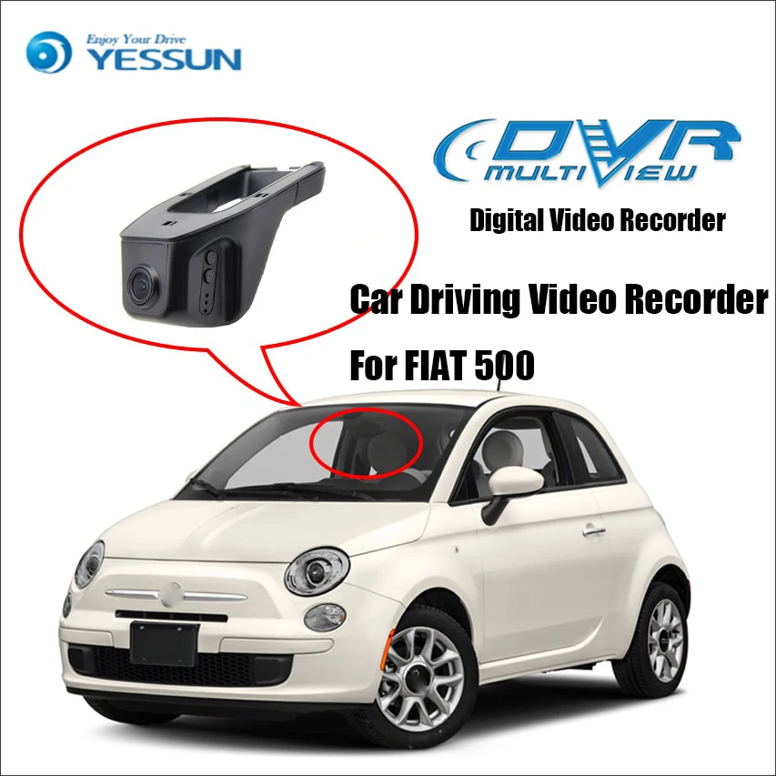YESSUN для FIAT 500 Автомобильная фронтальная камера, не обратная парковочная камера/DVR видеорегистратор для вождения-для iPhone Android APP Contr
YESSUN для FIAT 500 Автомобильная фронтальная камера, не обратная парковочная камера/DVR видеорегистратор для вождения-для iPhone Android APP Contr