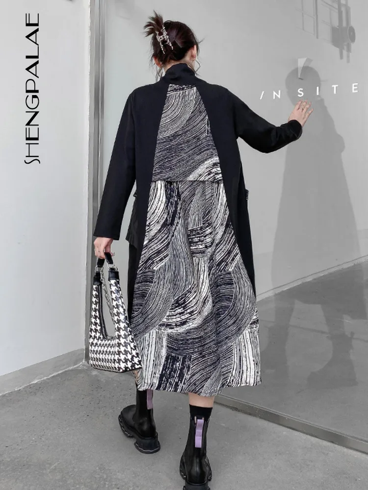 SHENGPALAE 2022 new autumn and winter fashion women clothes turtleneck full sleeves pockets pullover dress free size WZ16601
SHENGPALAE 2022 new autumn and winter fashion women clothes turtleneck full sleeves pockets pullover dress free size WZ16601