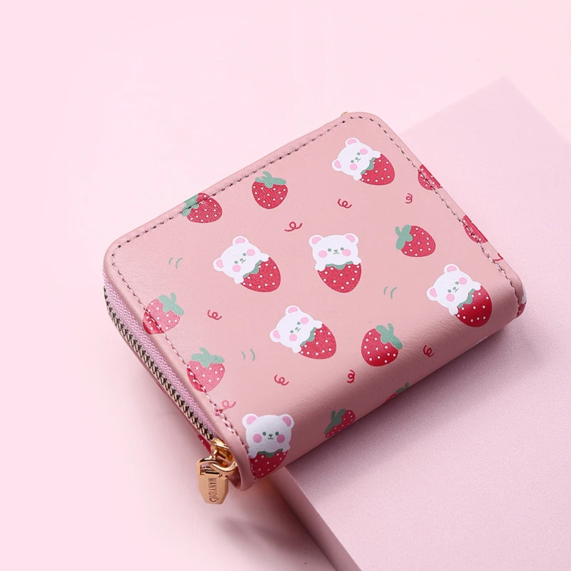 Women Cute Cartoon Wallet Small Zipper Girl Brand Designed Pu Leather Coin Purse Female Card Holder 2022 New
Women Cute Cartoon Wallet Small Zipper Girl Brand Designed Pu Leather Coin Purse Female Card Holder 2022 New