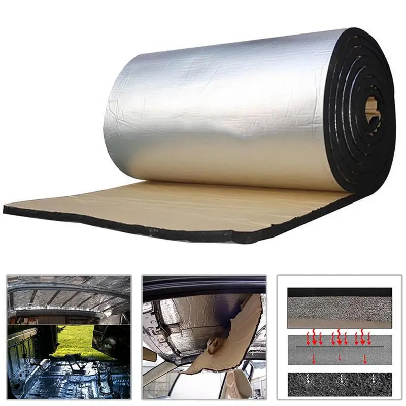 50x200cm 5/10mm For Car Acoustic Thermal Sound Deadener Mat Noise Soundproofing Bonnet Insulation Deadening For Hood For Wal New
50x200cm 5/10mm For Car Acoustic Thermal Sound Deadener Mat Noise Soundproofing Bonnet Insulation Deadening For Hood For Wal New