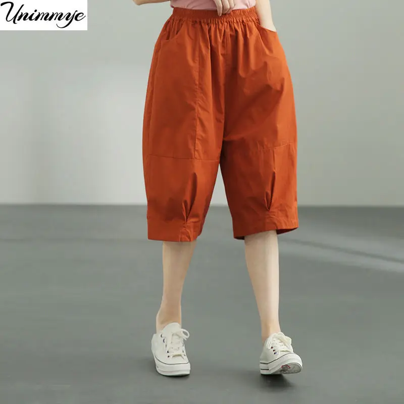 Shorts Women 3XL Korean Style Chic High Waist Fashion Summer Casual Loose Office Lady All-match Streetwear Solid J212
Shorts Women 3XL Korean Style Chic High Waist Fashion Summer Casual Loose Office Lady All-match Streetwear Solid J212