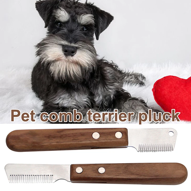 Handle Dog Stainless Steel Brushes Grooming Combs for Dog Pets Comb Coat Stripping Knife Stripper Trimmer Wooded Cleaning Tool
Handle Dog Stainless Steel Brushes Grooming Combs for Dog Pets Comb Coat Stripping Knife Stripper Trimmer Wooded Cleaning Tool