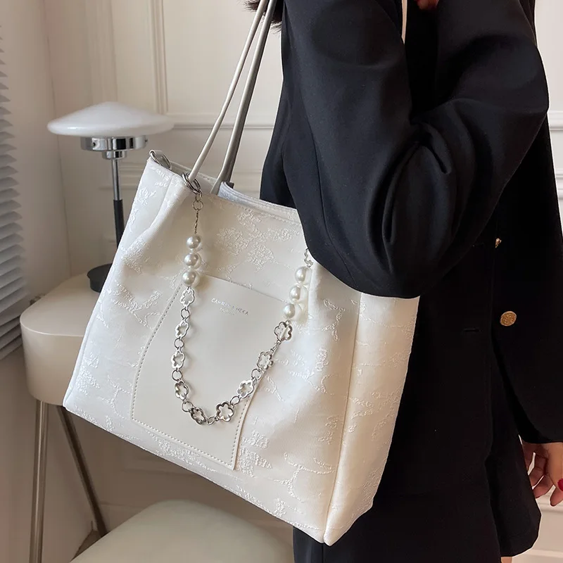 Вместительная текстурированная женская сумка на одно плечо, новинка 2022, тканевая сумка на одно плечо, Высококачественная сумка-тоут на цепо...
Вместительная текстурированная женская сумка на одно плечо, новинка 2022, тканевая сумка на одно плечо, Высококачественная сумка-тоут на цепо...