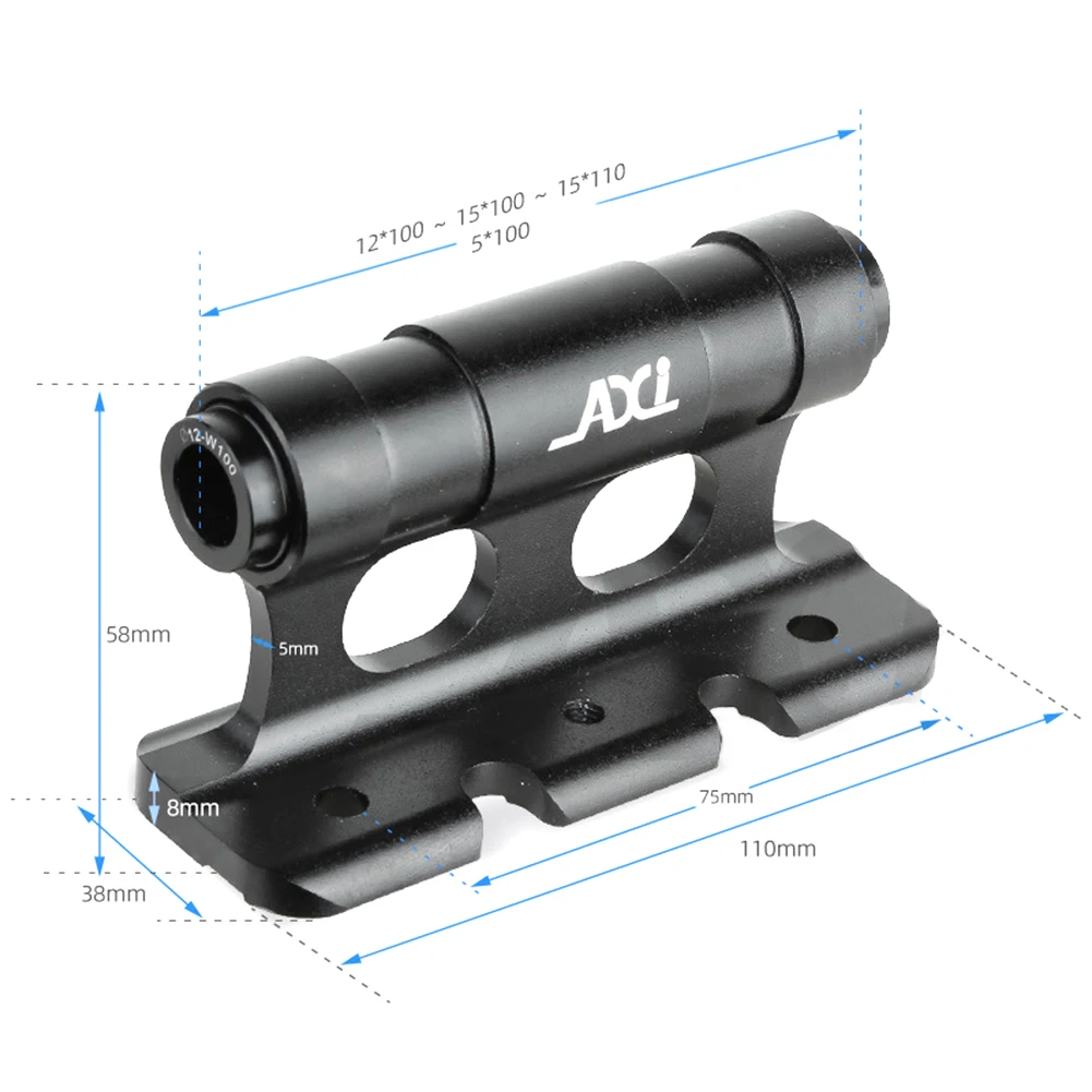 Bike Fork Mount 15x100mm 5x100mm About 110x62x40mm Aluminum Alloy Black Fits Standard 100/110mm Width Brand New
Bike Fork Mount 15x100mm 5x100mm About 110x62x40mm Aluminum Alloy Black Fits Standard 100/110mm Width Brand New