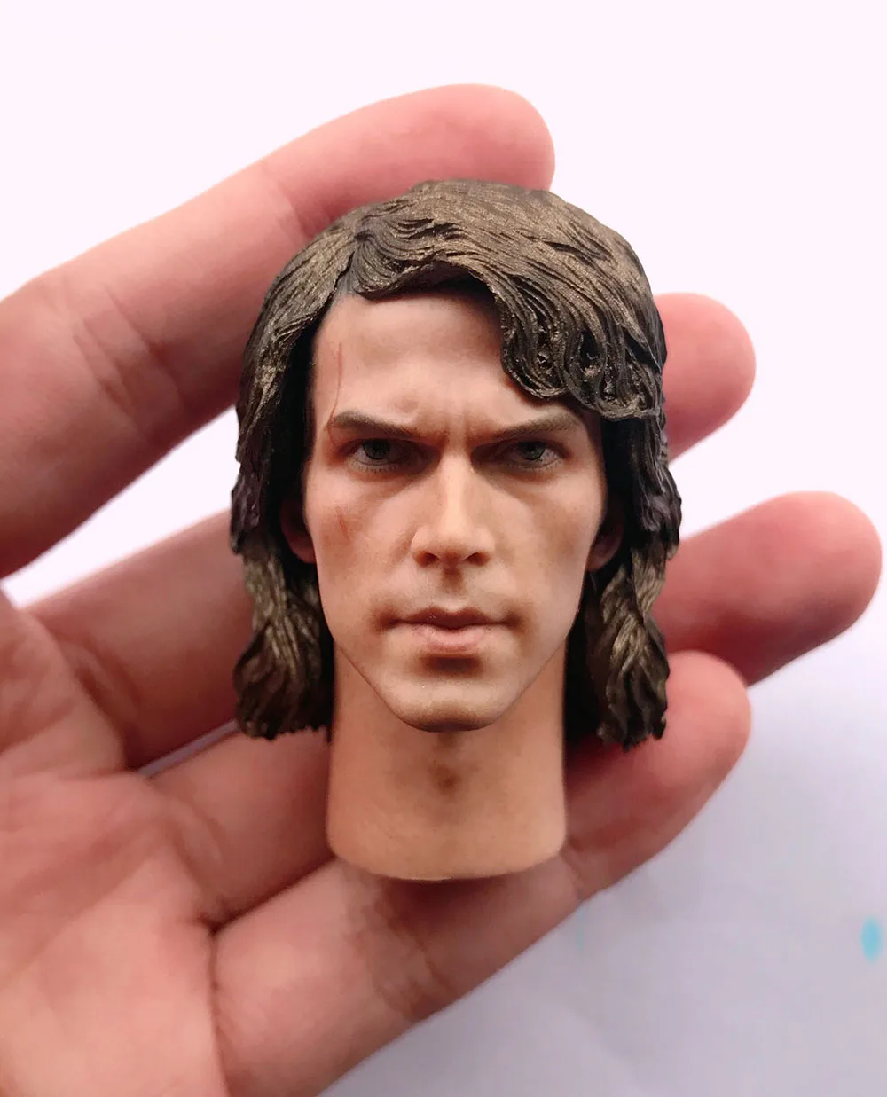 1/6 Male Wars Of The Star Anakin The Chosen One Head Sculpture Carving For 12inch Action Figure DIY
1/6 Male Wars Of The Star Anakin The Chosen One Head Sculpture Carving For 12inch Action Figure DIY