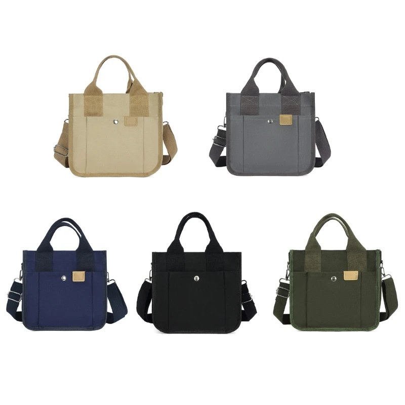 Womens Crossbody Bags Lunch Bag Large Capacity Shoulder Bag Multi-pocket Handbag Tote Bag Canvas-Bag Travel Bag School G5AE
Womens Crossbody Bags Lunch Bag Large Capacity Shoulder Bag Multi-pocket Handbag Tote Bag Canvas-Bag Travel Bag School G5AE