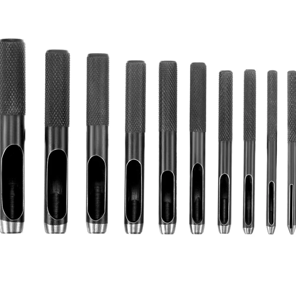 12PCS 1-10mm Round Hollow Punch Hollow Drilling Carbon Steel Leather Craft Handicraft Hole Puncher For Clothing Canvas Leather
12PCS 1-10mm Round Hollow Punch Hollow Drilling Carbon Steel Leather Craft Handicraft Hole Puncher For Clothing Canvas Leather