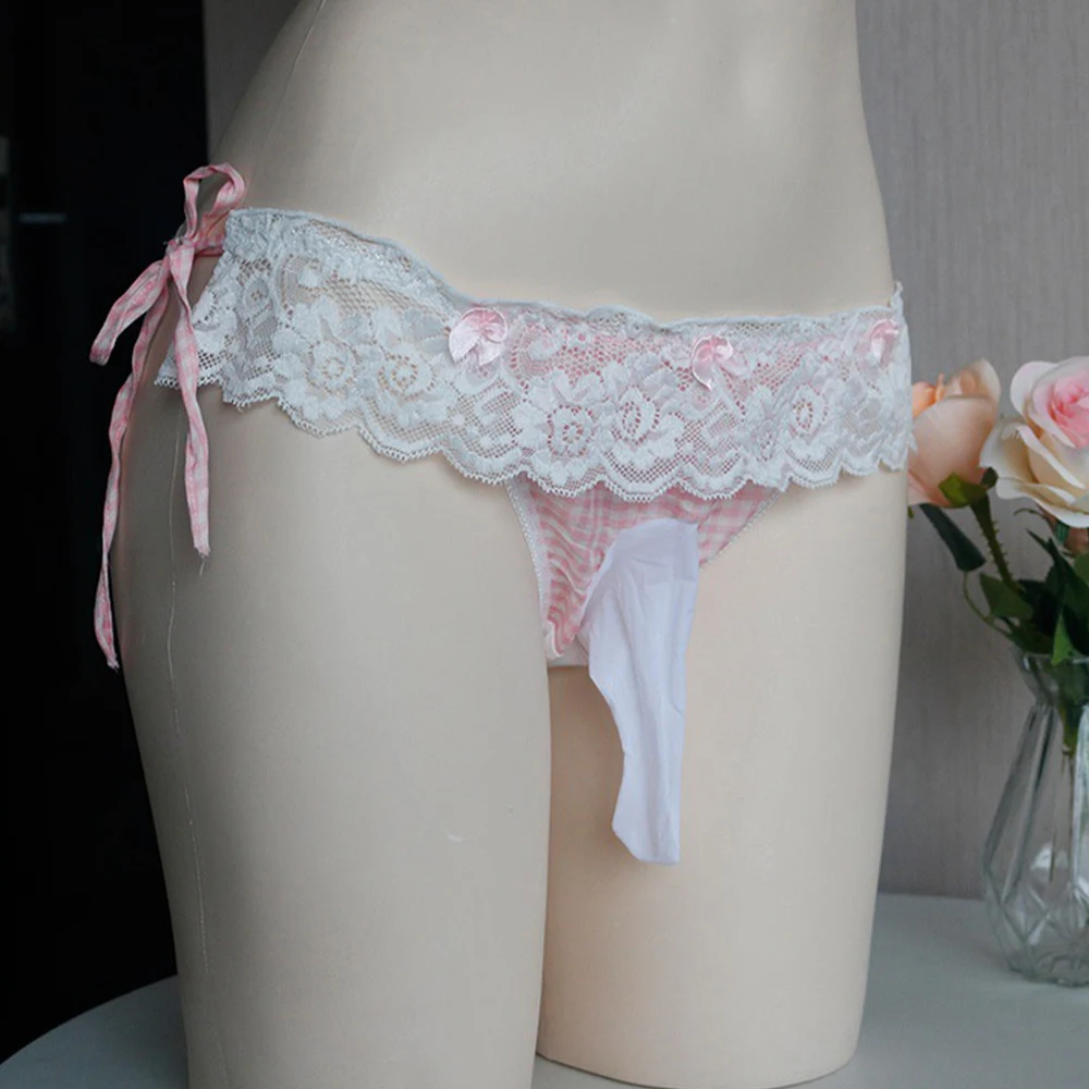 Home Underwear Panties Pouch Sexy Sissy 60-82cm/23.6-32.3inch Briefs G-String Lace Mens Nylon One Size Black/Pink
Home Underwear Panties Pouch Sexy Sissy 60-82cm/23.6-32.3inch Briefs G-String Lace Mens Nylon One Size Black/Pink