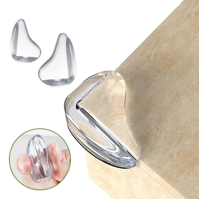 4/8Pcs Baby Safety Silicone Protector Table Corner Edge Protection Cover Children Anticollision Edge Furniture Corner Guards
4/8Pcs Baby Safety Silicone Protector Table Corner Edge Protection Cover Children Anticollision Edge Furniture Corner Guards