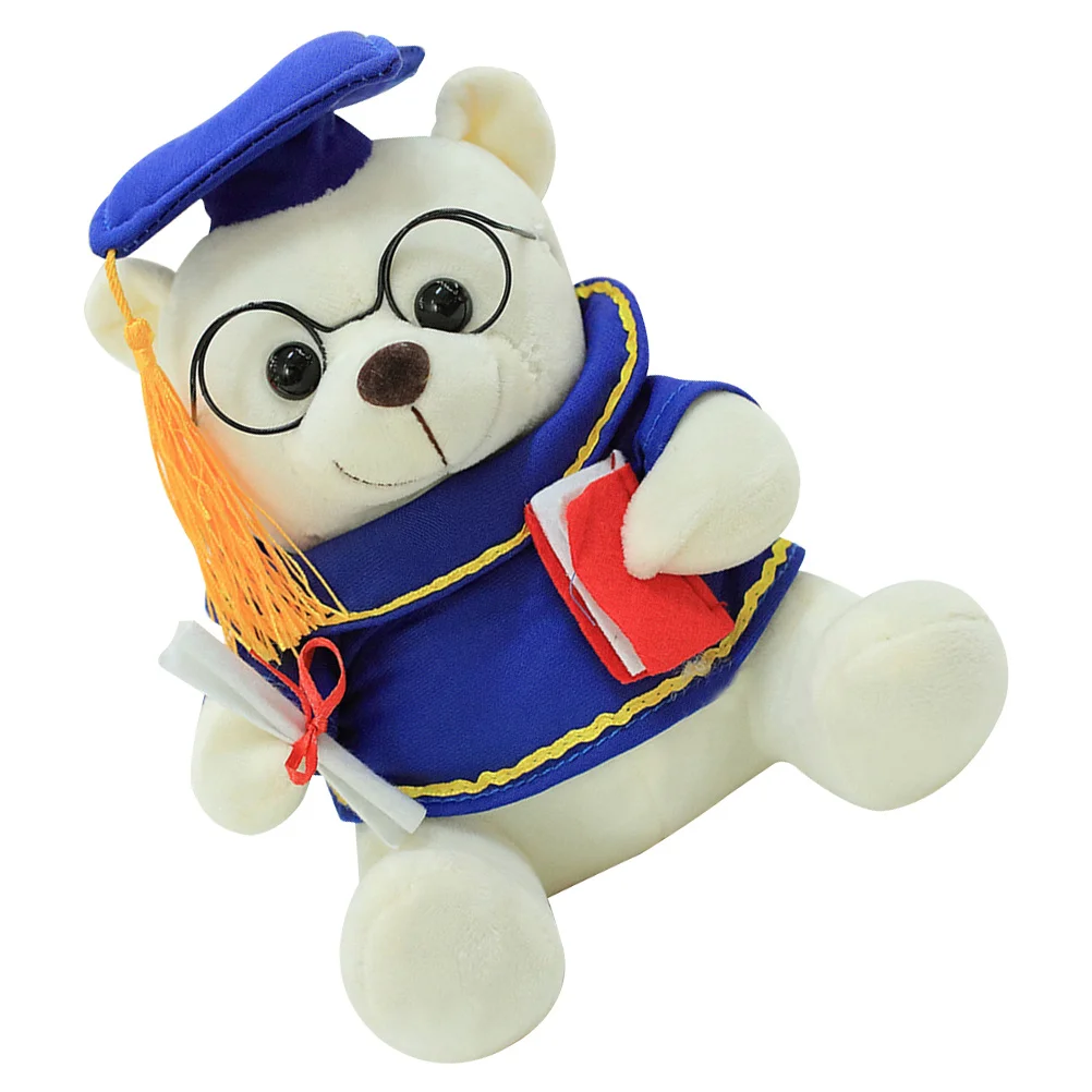 Graduation Plush Stuffed Gift Toy Mini Animal Pendant Grad Figures Bears Key Keychain Hat Holder Tiny Doctoral Bouquet Keyring
Graduation Plush Stuffed Gift Toy Mini Animal Pendant Grad Figures Bears Key Keychain Hat Holder Tiny Doctoral Bouquet Keyring