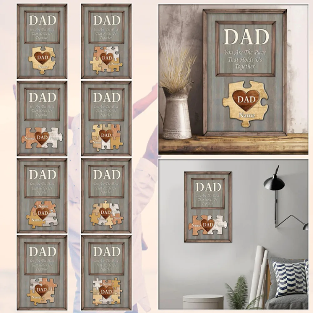 Father's Day Wooden Listing Puzzle DIY Father's Day Wooden Decorations Fathers Day Gifts
Father's Day Wooden Listing Puzzle DIY Father's Day Wooden Decorations Fathers Day Gifts