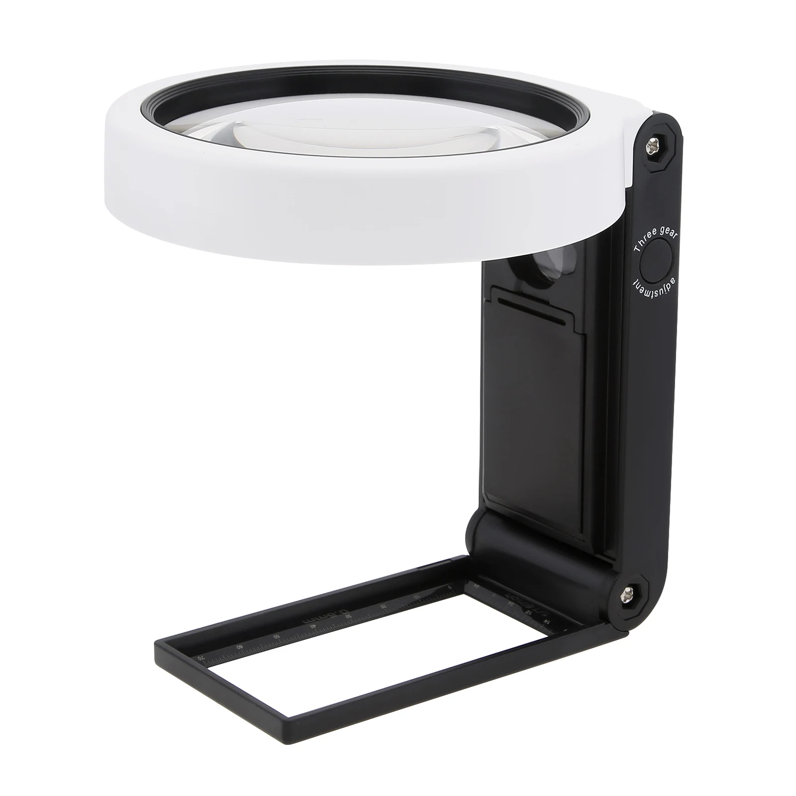 Foldable Magnifying Glass for Seniors Read Coins Close Work with 8 LED Light Stand Handheld Folding Magnifying Glass
Foldable Magnifying Glass for Seniors Read Coins Close Work with 8 LED Light Stand Handheld Folding Magnifying Glass