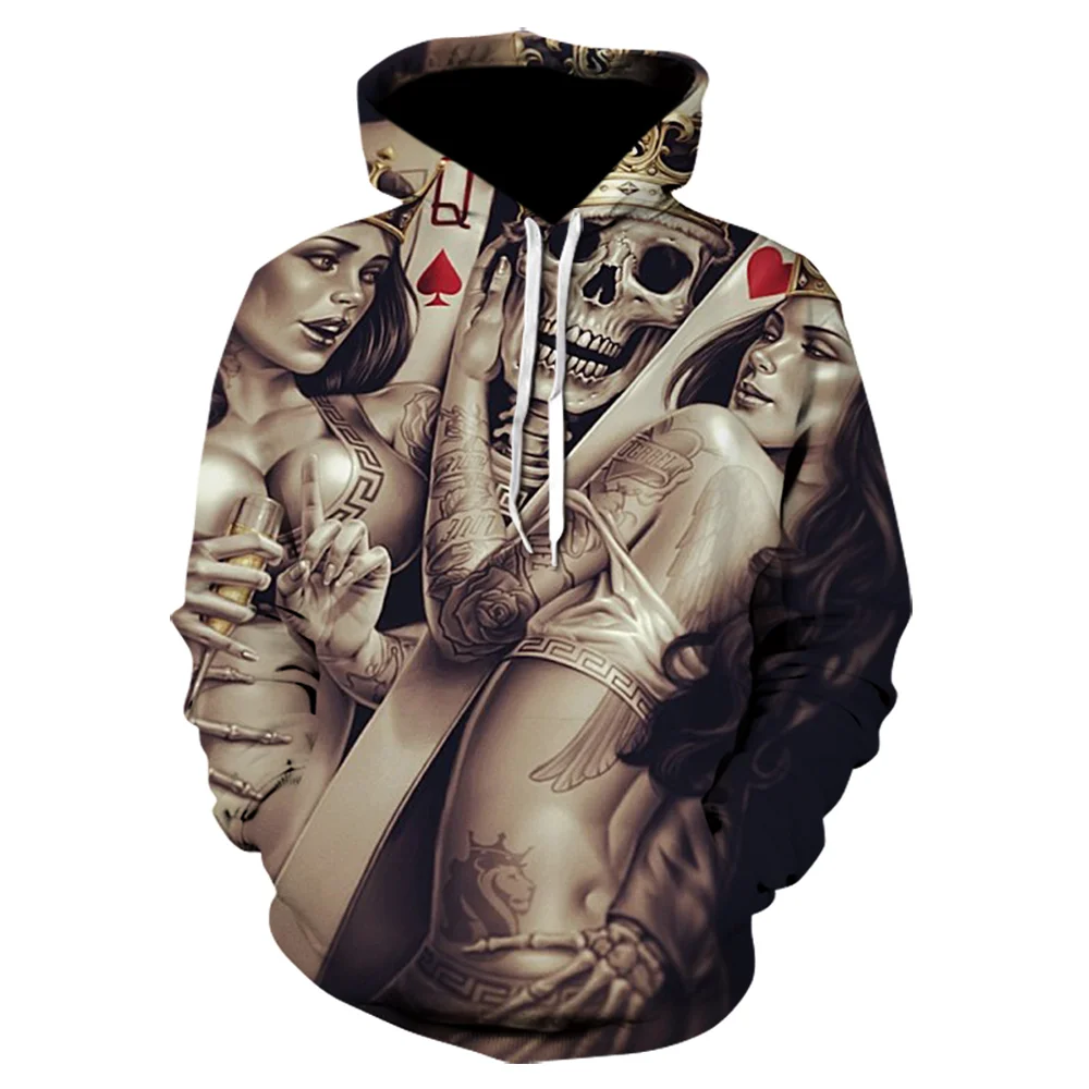 Men's Hoodies Skull 3d Print Women Hoodie Sweatshirt Autumn Winter New Hip Pop Streetwear Oversized Long Sleeve Women Skull Tops
Men's Hoodies Skull 3d Print Women Hoodie Sweatshirt Autumn Winter New Hip Pop Streetwear Oversized Long Sleeve Women Skull Tops