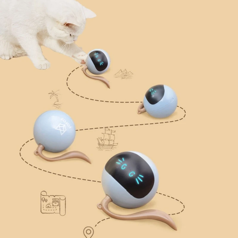 Mainan Kucing Interaktif Cerdas Peliharaan Warna-warni Mainan Bola Kucing Elektronik Anak Kucing USB Isi Ulang
Mainan Kucing Interaktif Cerdas Peliharaan Warna-warni Mainan Bola Kucing Elektronik Anak Kucing USB Isi Ulang