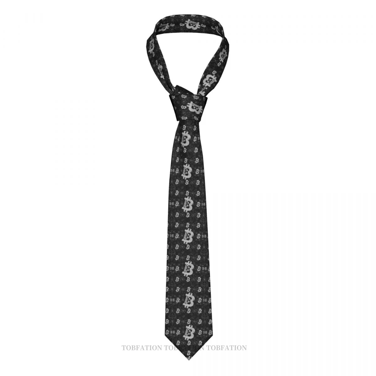Классический мужской галстук для косплея Биткоин из полиэстера шириной 8 см
Классический мужской галстук для косплея Биткоин из полиэстера шириной 8 см