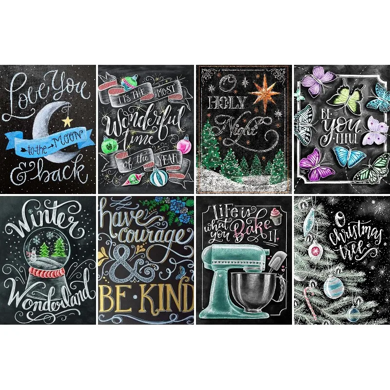 Diamond Painting Christmas Quote on Blackboard Full Drill Diamond Embroidery Calligraphy Painting Nordic Picture Bedroom Decor
Diamond Painting Christmas Quote on Blackboard Full Drill Diamond Embroidery Calligraphy Painting Nordic Picture Bedroom Decor