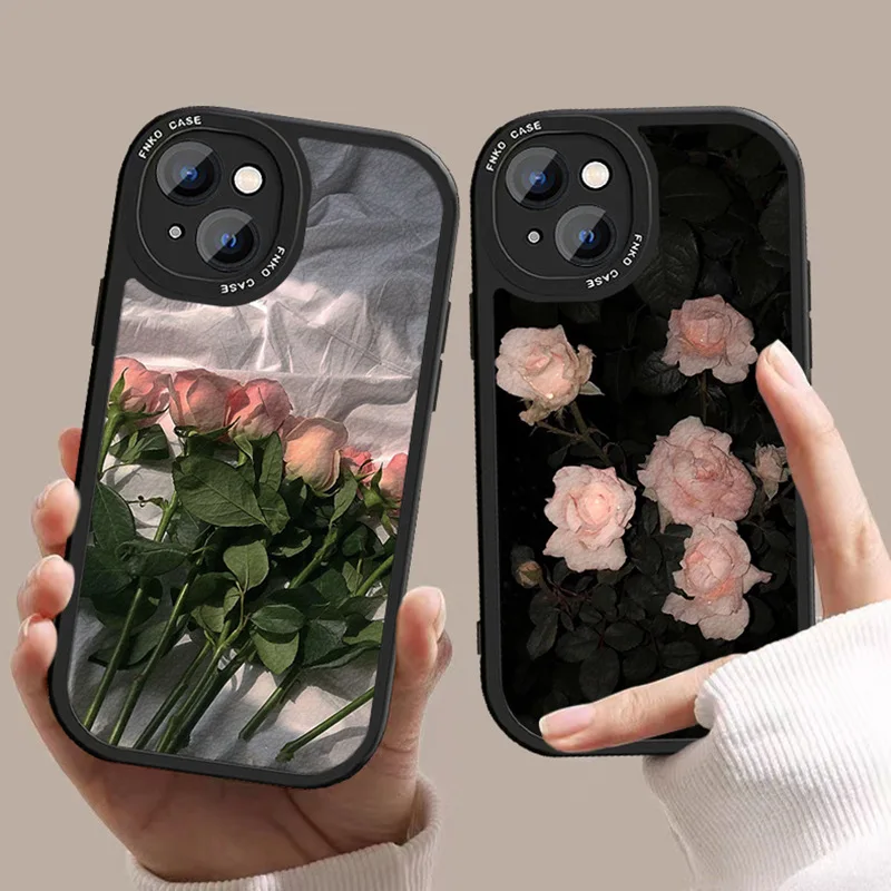Painted rose apple 14pro phone case 11max iphone13 protective case 12mini/XR phone case
Painted rose apple 14pro phone case 11max iphone13 protective case 12mini/XR phone case