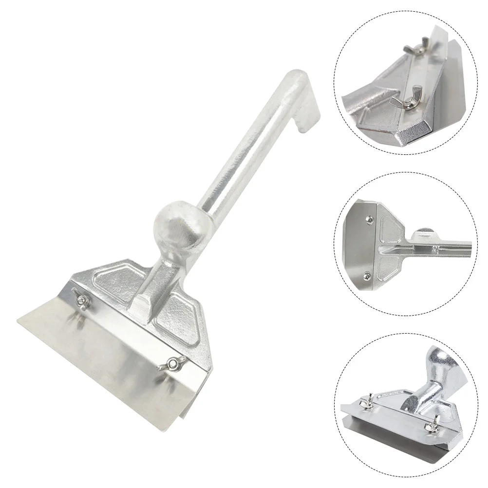 Skillet Scraper Stainless Steel Grill Grate Tool Cooking Bbq Steak Kitchen 420 Non-stick Food 
Skillet Scraper Stainless Steel Grill Grate Tool Cooking Bbq Steak Kitchen 420 Non-stick Food