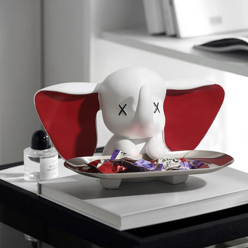 Creative Flocking Dumbo Tray Home Decoration Art Statue Entrance Key Storage Living Room Decoration Tray Cartoon Home Decoration
Creative Flocking Dumbo Tray Home Decoration Art Statue Entrance Key Storage Living Room Decoration Tray Cartoon Home Decoration