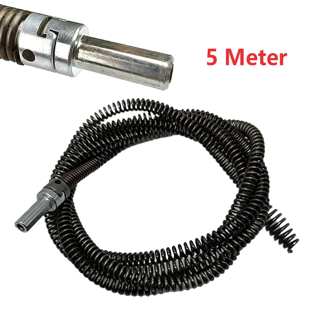 Pipe Dredging Tool Set 5 Meter Manganese Steel Electric Drill Drain Dredging Spring Sink Cleaner Sewer Dredging Tool
Pipe Dredging Tool Set 5 Meter Manganese Steel Electric Drill Drain Dredging Spring Sink Cleaner Sewer Dredging Tool