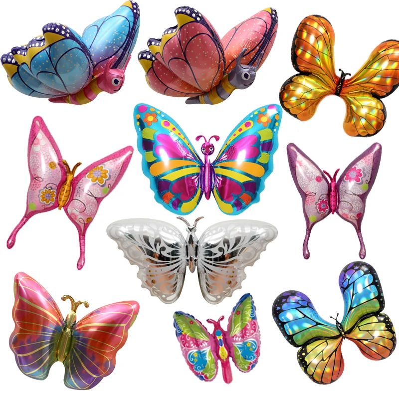 Large New Beautiful Colorful Butterfly Balloons Birthday Party Wedding Baby Shower Decorations Children's Gift Insect balloon
Large New Beautiful Colorful Butterfly Balloons Birthday Party Wedding Baby Shower Decorations Children's Gift Insect balloon