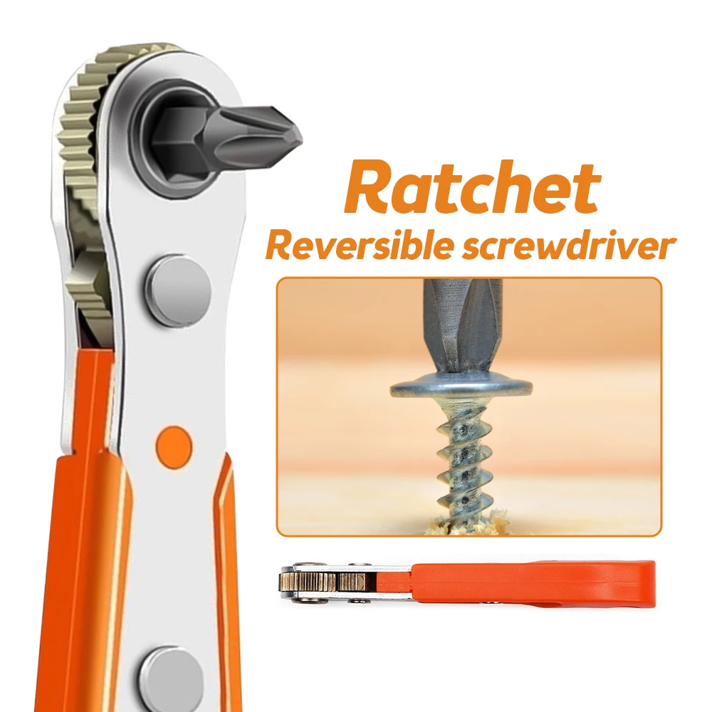 1/4 inch Hexagon Ratchet Spanner Rod Quick Socket Wrench Mini Rapid Ratchet Wrench Tool with 10 Pcs Drive Screwdriver Bit
1/4 inch Hexagon Ratchet Spanner Rod Quick Socket Wrench Mini Rapid Ratchet Wrench Tool with 10 Pcs Drive Screwdriver Bit