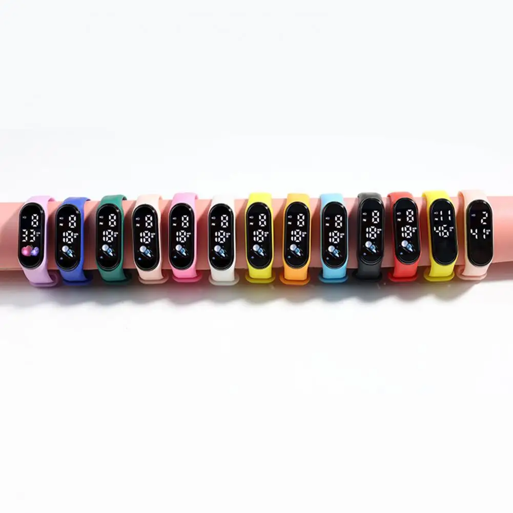 Silicone Great Stylish Digital Child Wrist Clock Student Watch Easy-wearing Bracelet Watch Long Lifespan Birthday Gift
Silicone Great Stylish Digital Child Wrist Clock Student Watch Easy-wearing Bracelet Watch Long Lifespan Birthday Gift