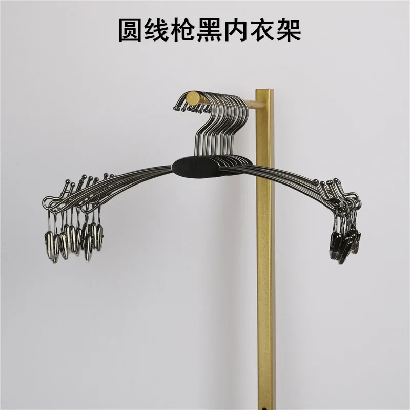 1Pcs Metal Space Saving Hangers Non-slip Underwear Hanger with Clips Bra Drying Rack hangers for clothes clothes organizer
1Pcs Metal Space Saving Hangers Non-slip Underwear Hanger with Clips Bra Drying Rack hangers for clothes clothes organizer