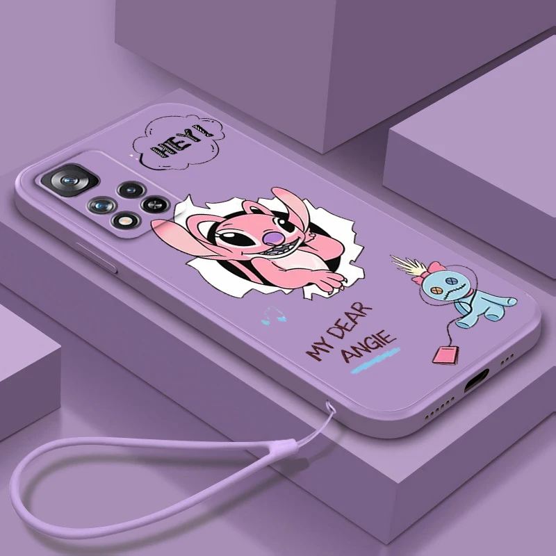 Lilo Stitch Cartoon Art Cute Liquid Rope TPU Funda Phone Case For Xiaomi Redmi Note 11 11S 11T 10S 10 9S 9T 9 8T 8 Pro Plus 5G
Lilo Stitch Cartoon Art Cute Liquid Rope TPU Funda Phone Case For Xiaomi Redmi Note 11 11S 11T 10S 10 9S 9T 9 8T 8 Pro Plus 5G