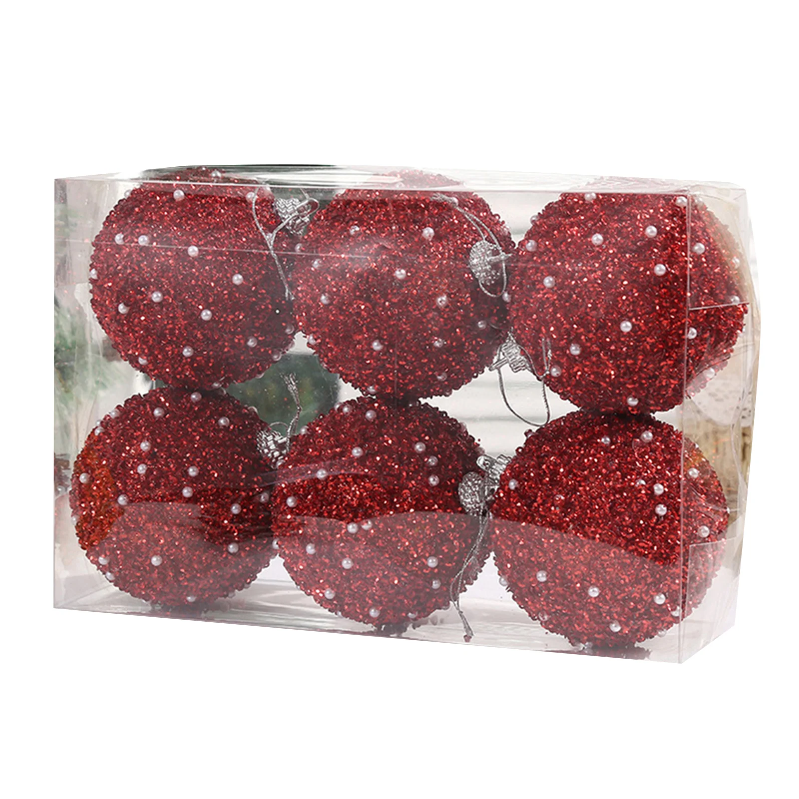 6 Pcs Christmas Ball Ornaments Xmas Tree Decorations For Wedding Party Christmas Gift Indoor Home Party Decoration
6 Pcs Christmas Ball Ornaments Xmas Tree Decorations For Wedding Party Christmas Gift Indoor Home Party Decoration