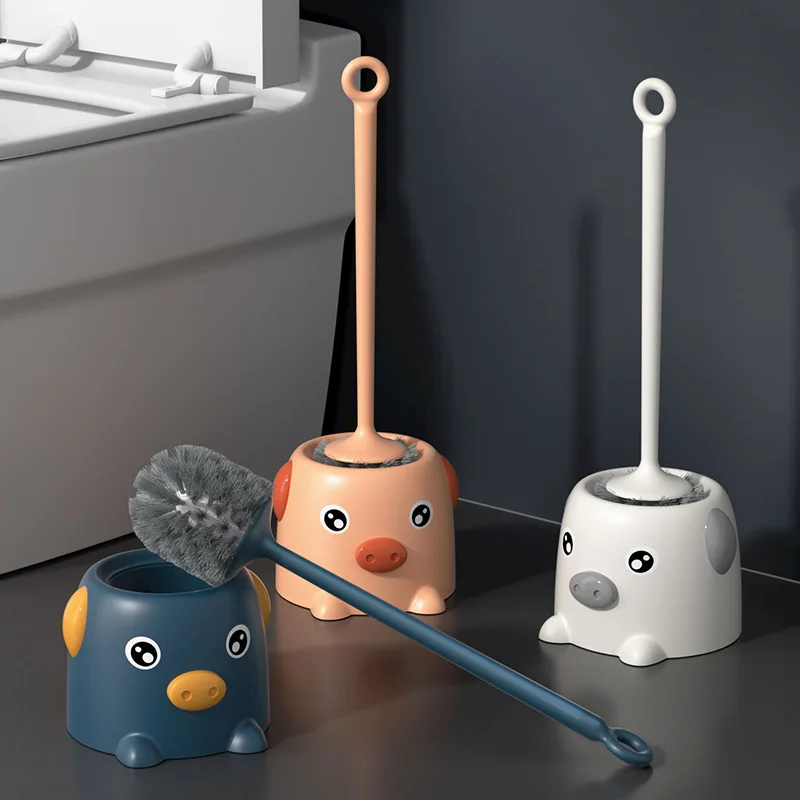 Toilet Brush Without Dead Corner Soft Hair Household Creative Cartoon Dredge
Toilet Brush Without Dead Corner Soft Hair Household Creative Cartoon Dredge