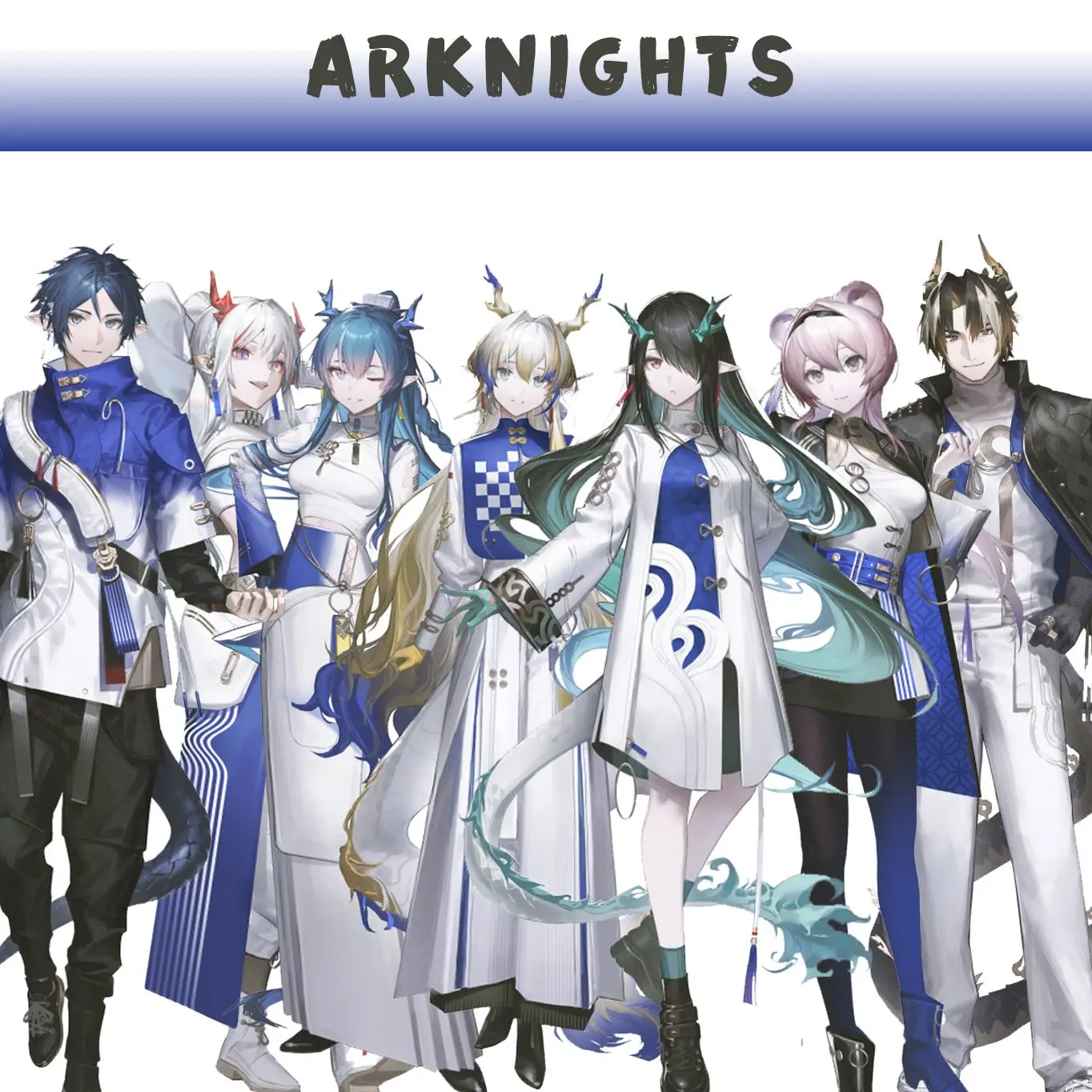 Arknights аниме Ling Nian косплей акриловая подставка модель тарелка украшение для
