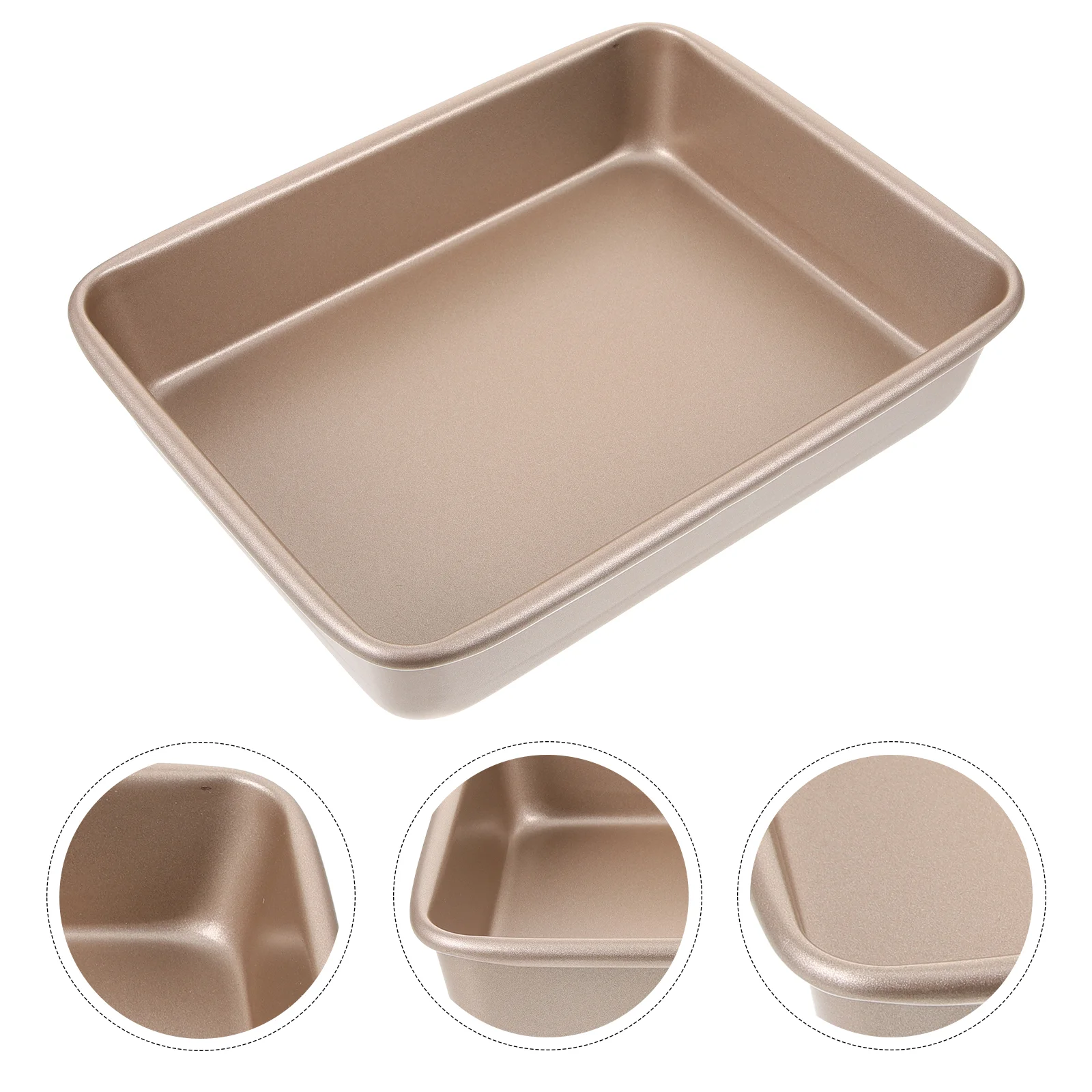 Small Cake Pan Bakery Baking Cookie Tray Pans Rectangle Molds Stainless Steel Saucepan
Small Cake Pan Bakery Baking Cookie Tray Pans Rectangle Molds Stainless Steel Saucepan