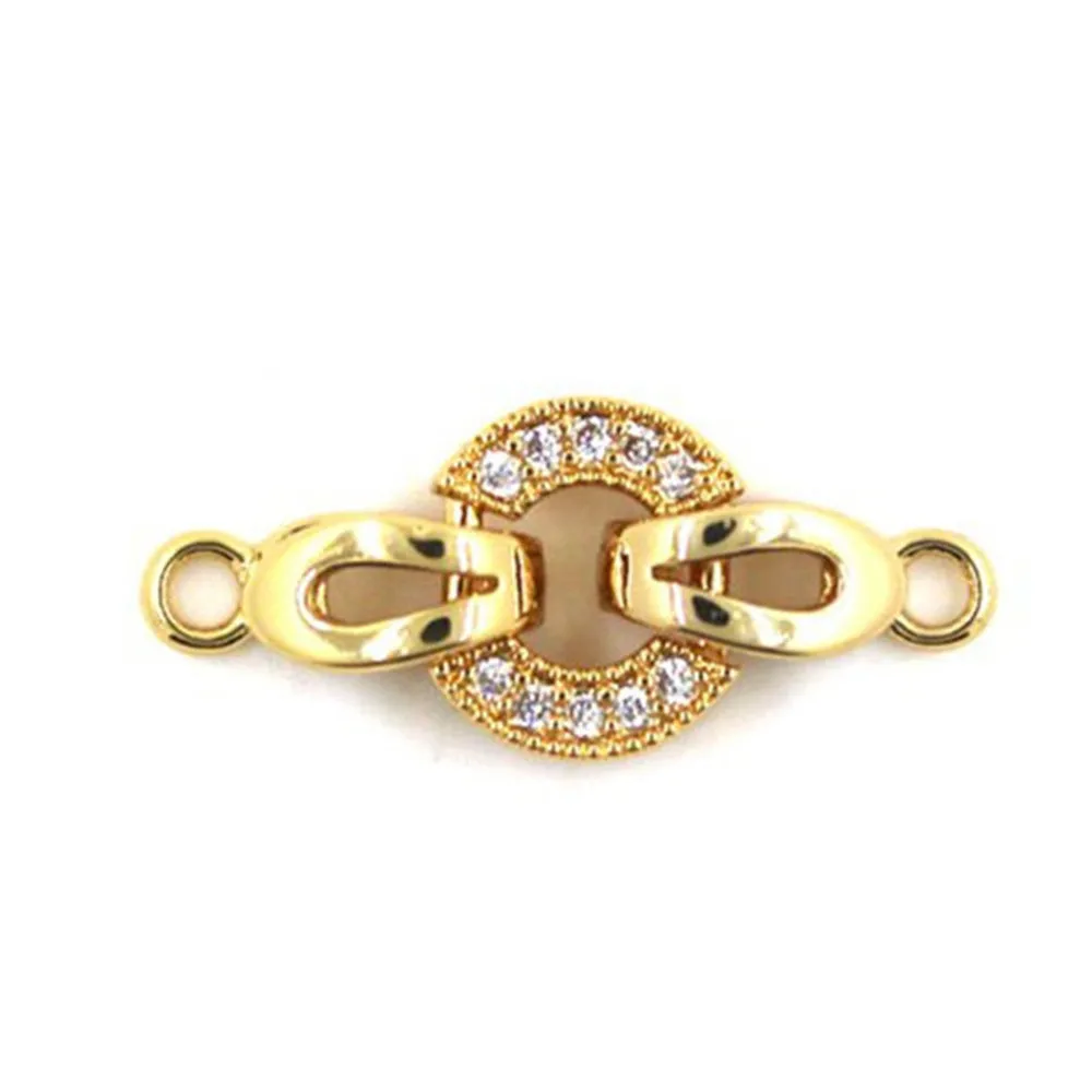 DIY accessories G18K gold plated clasp small pearl jade crystal necklace bracelet clasp removable buckle batch hair
DIY accessories G18K gold plated clasp small pearl jade crystal necklace bracelet clasp removable buckle batch hair