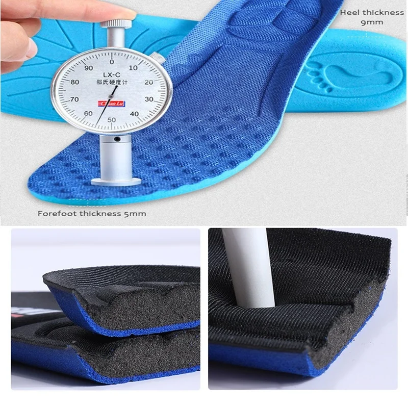 Shoe Insoles Shock Absorption Padding for Cushions Deodorant Foot Pads Breathable Inner Soles Template Arch Insole Running Feet
Shoe Insoles Shock Absorption Padding for Cushions Deodorant Foot Pads Breathable Inner Soles Template Arch Insole Running Feet