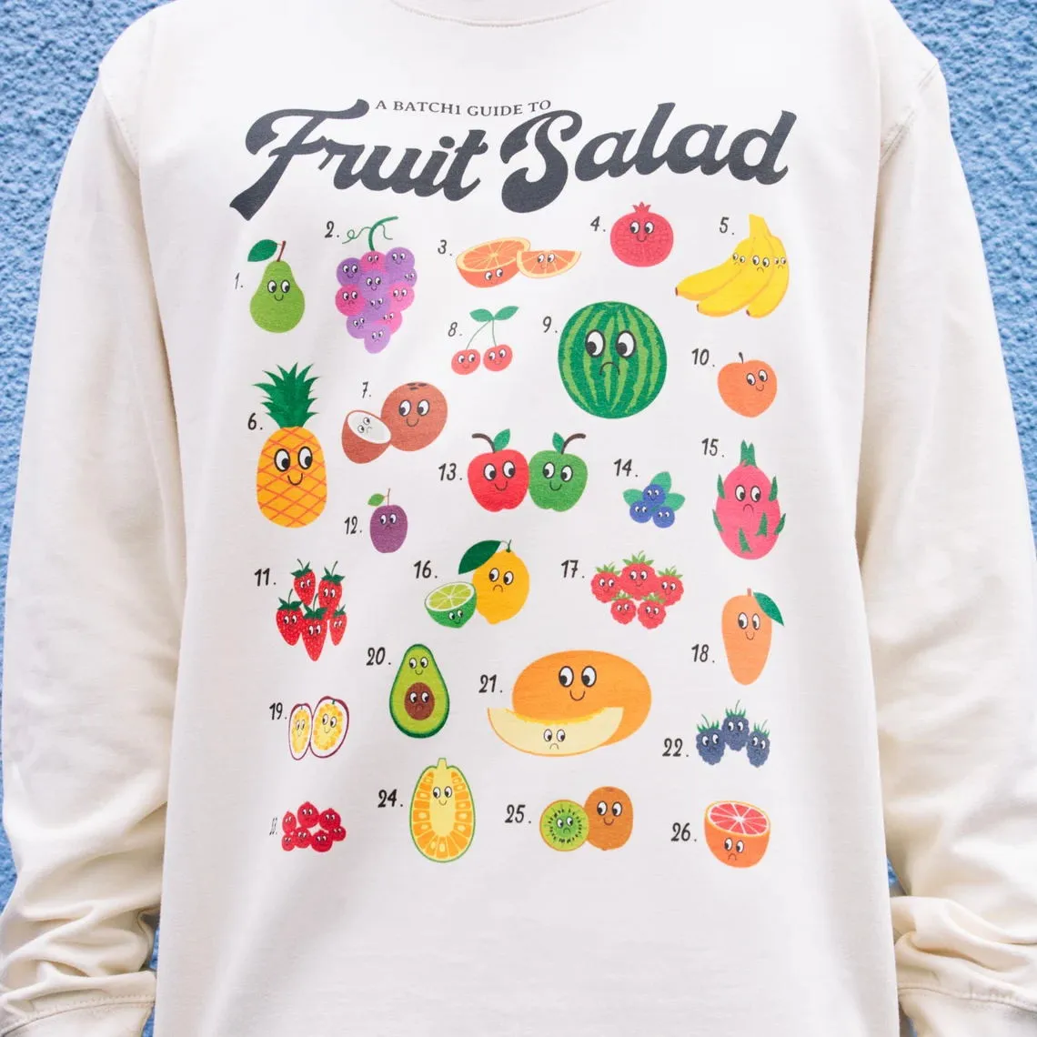 Fruit Salad Cartoon Printing Men Women Graphic Sweatshirts Oversize Style Loose Crewneck Pullover Autumn Thin Cotton Sweaters
Fruit Salad Cartoon Printing Men Women Graphic Sweatshirts Oversize Style Loose Crewneck Pullover Autumn Thin Cotton Sweaters