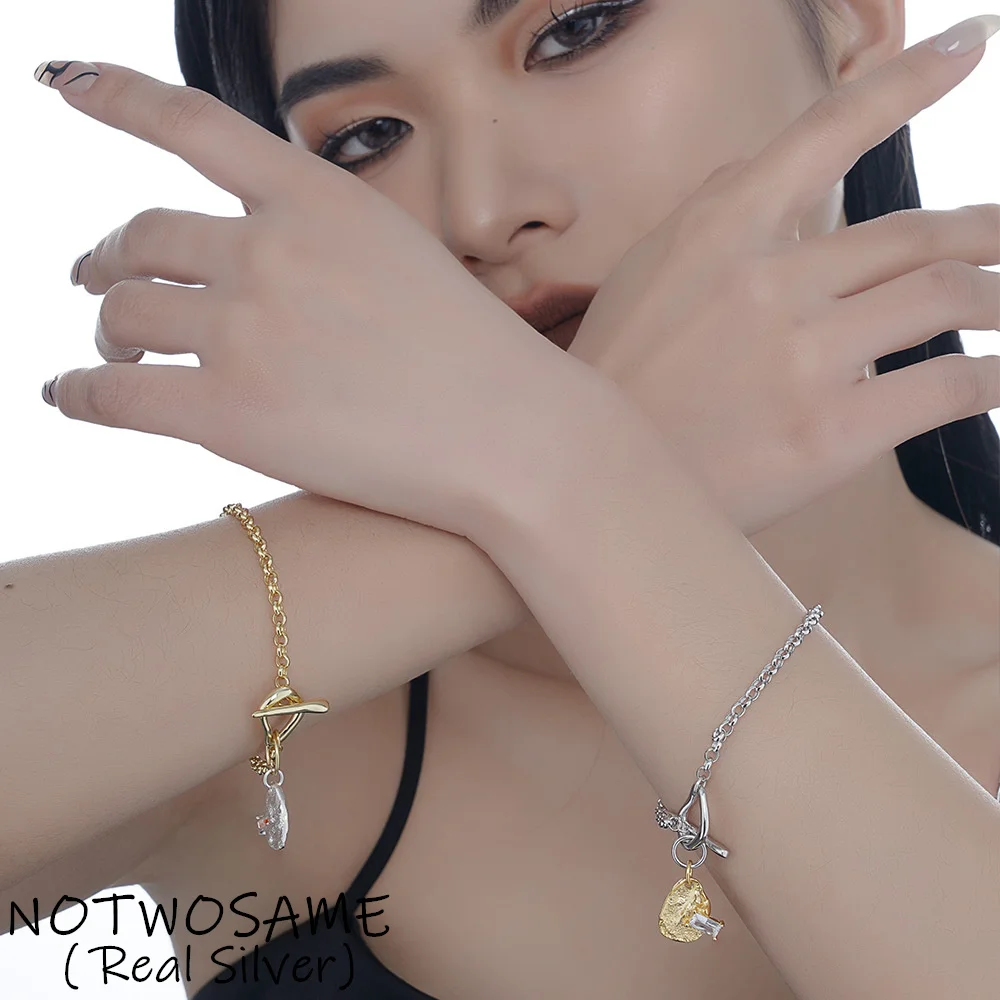 NOTWOSAME Cross Chains Bracelets for Women Waterdrop Rectangle Zircons Crystals Charms Bangles 925 Silver Square Jewelry Gold
NOTWOSAME Cross Chains Bracelets for Women Waterdrop Rectangle Zircons Crystals Charms Bangles 925 Silver Square Jewelry Gold