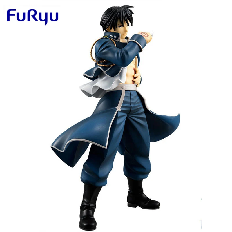 

In Stock Furyu Fullmetal Alchemist Roy Mustang 19Cm Brand New Original Anime Figure Action Figures Model Toys