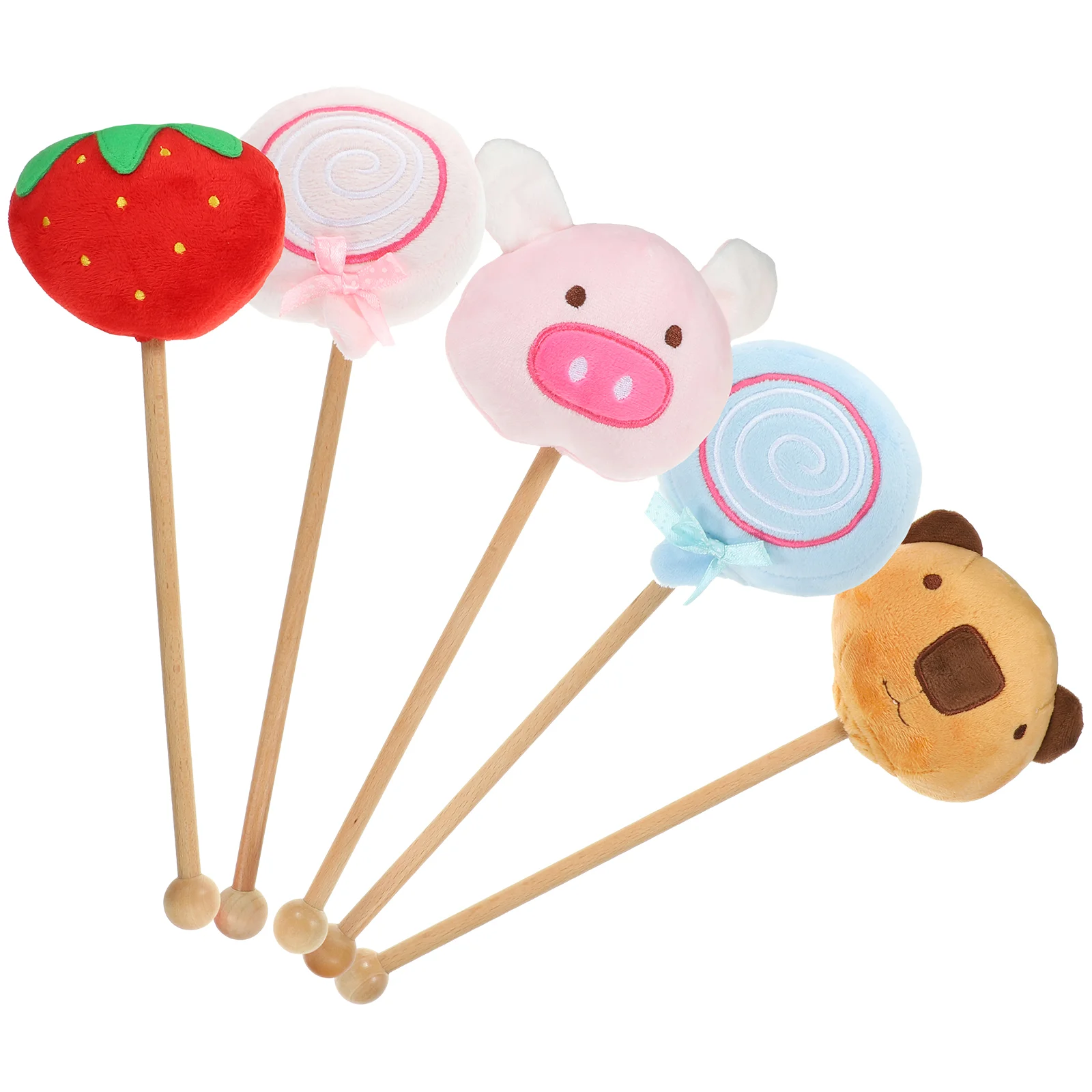 5 Pcs Massage Hammer Body Massager Cartoon Animal Plush Material Manual Travel Long Handle
5 Pcs Massage Hammer Body Massager Cartoon Animal Plush Material Manual Travel Long Handle