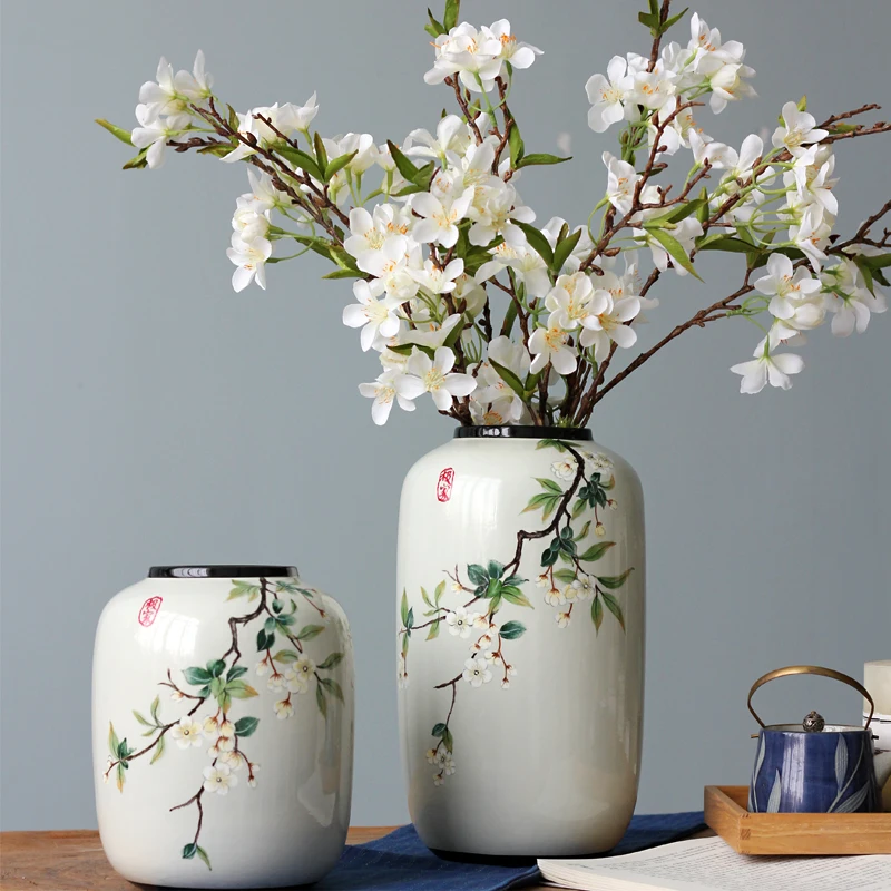 Creative Round Chinesestyle Ceramic Vase Decoration for Living Room Entrance Home Water Cultivation Simple and Retro Arrangement
Creative Round Chinesestyle Ceramic Vase Decoration for Living Room Entrance Home Water Cultivation Simple and Retro Arrangement
