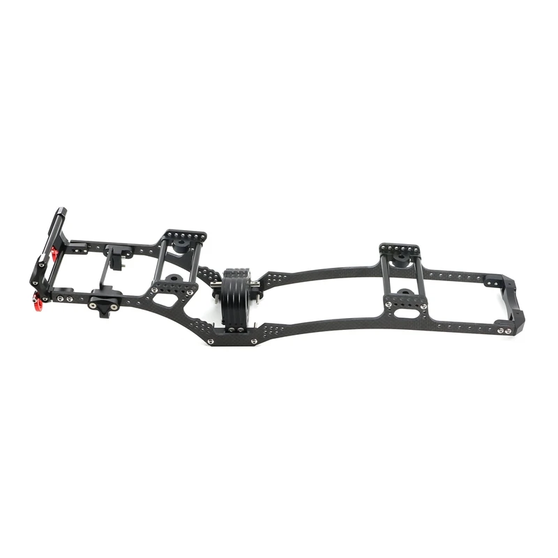 LCG Carbon Fiber Chassis Kit Frame Rail Skid Plate Gearbox Bumper Set For SCX10 1/10 RC Crawler Car DIY Upgrades Accessories
LCG Carbon Fiber Chassis Kit Frame Rail Skid Plate Gearbox Bumper Set For SCX10 1/10 RC Crawler Car DIY Upgrades Accessories