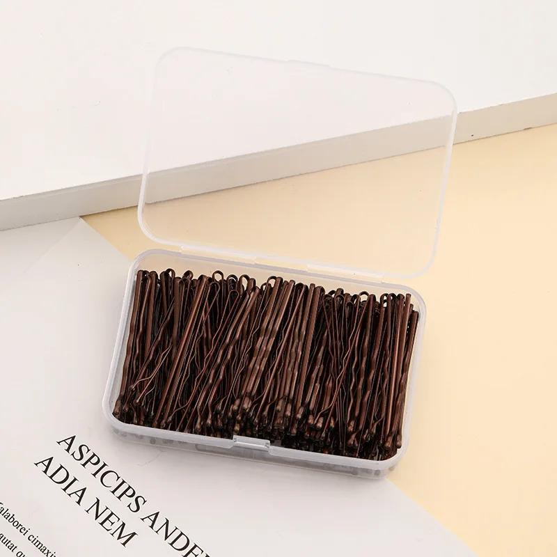 150Pcs/lot Small Clip Hair Clip Hairpin Korean Style Black Brown Wire One Word Clips Hairpin Hair Clips Girls Women Accessories
150Pcs/lot Small Clip Hair Clip Hairpin Korean Style Black Brown Wire One Word Clips Hairpin Hair Clips Girls Women Accessories