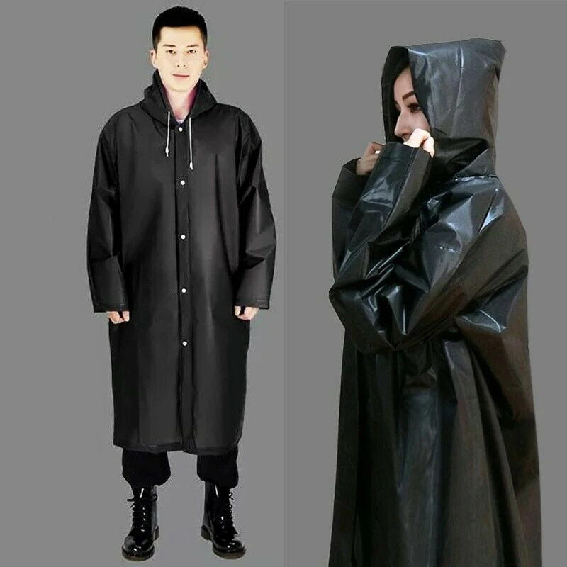 Men Women Raincoat Outdoor Rainwear EVA Cloth Hoodie Long Rain Waterproof Outdoor Hiking Travel Fishing Climbing Rain Jacket New
Men Women Raincoat Outdoor Rainwear EVA Cloth Hoodie Long Rain Waterproof Outdoor Hiking Travel Fishing Climbing Rain Jacket New